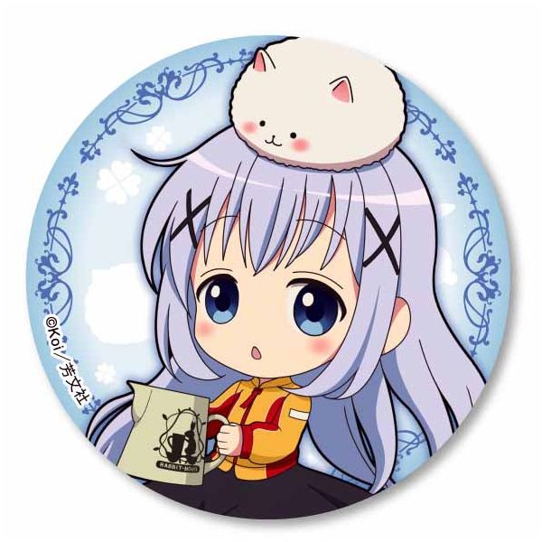 アパレル: ご注文はうさぎですか? ホログラム缶バッジ チノ 【2015年2