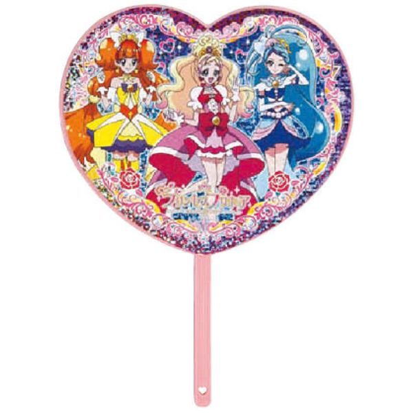 グッズ Go プリンセスプリキュア キラキラハートポリうちわ Go プリンセスプリキュア 15年4月出荷予定分 エンスカイ キャラアニ Com