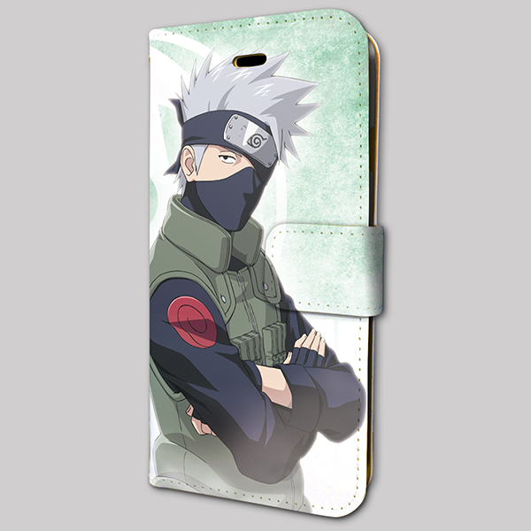 グッズ Naruto ナルト 疾風伝 手帳型スマホケース Iphone6 はたけカカシ 15年5月出荷予定分 A3 キャラアニ Com