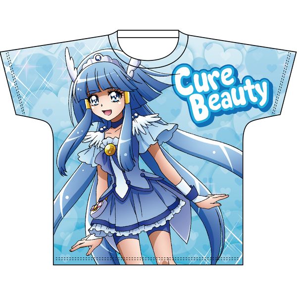 アパレル スマイルプリキュア 全プリキュア フルカラープリントtシャツ キュアビューティ M 17年6月出荷予定分 スリーシックスティ キャラアニ Com