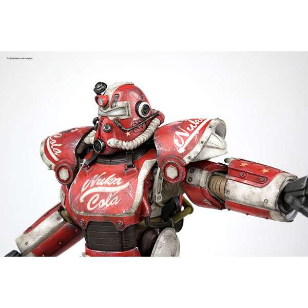 フィギュア Fallout 4 フォールアウト4 T 51 Power Armor Nuka Cola Armor Pack T 51 パワーアーマー ヌカコーラ アーマー パック 18年2月出荷予定分 スリーゼロ キャラアニ Com