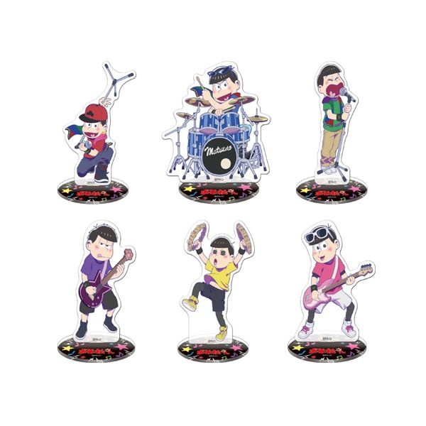 グッズ おそ松さん ビッグアクリルスタンドコレクション B バンド 1box 17年10月出荷予定分 ムービック キャラアニ Com