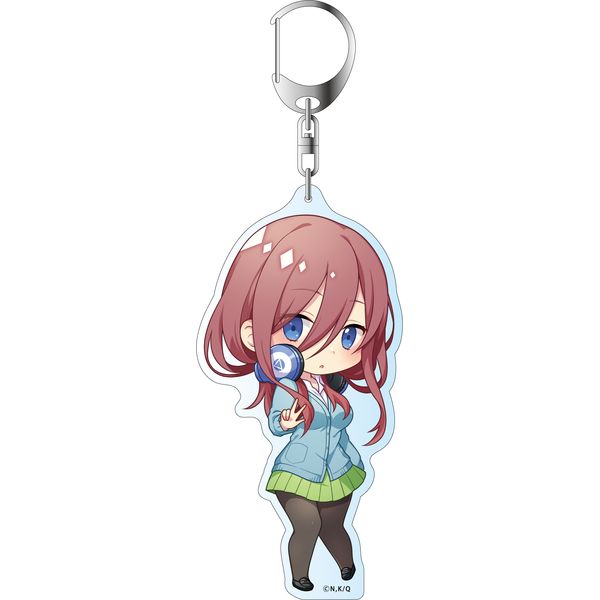 グッズ 五等分の花嫁 デカキーホルダー 中野三玖 デフォルメver Cs Plus キャラアニ Com