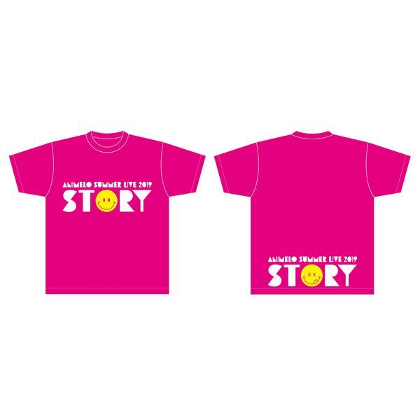 アパレル アニサマ19 Tシャツ Smiley Pink Lサイズ アニメロサマーライブ キャラアニ Com