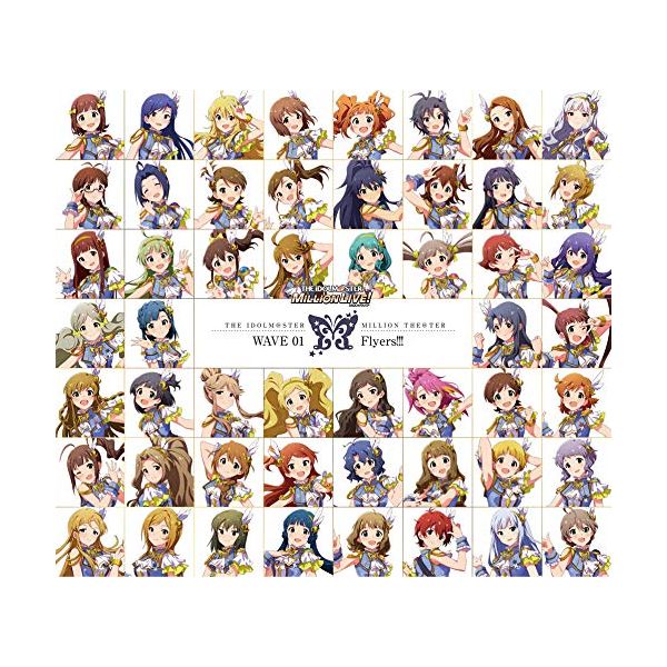 Cd The Idolm Ster Million The Ter Wave 01 Flyers Cd Bd