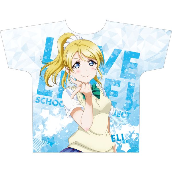 アパレル ラブライブ フルグラフィックtシャツ 絢瀬絵里 夏制服ver コンテンツシード キャラアニ Com