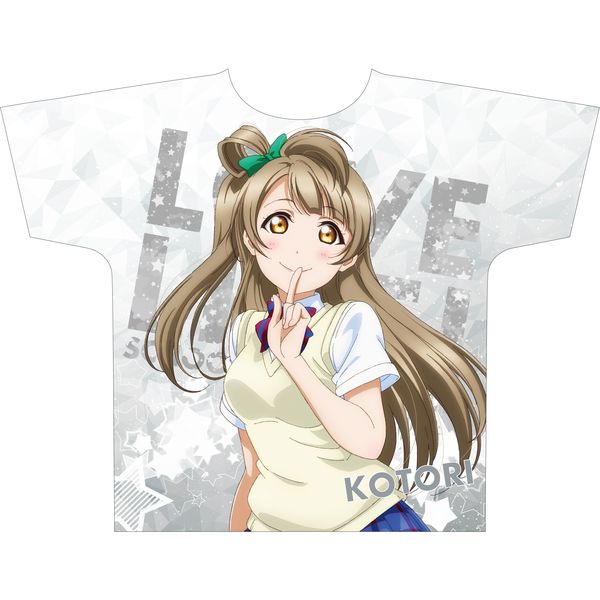 アパレル ラブライブ フルグラフィックtシャツ 南ことり 夏制服ver コンテンツシード キャラアニ Com