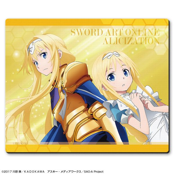 グッズ ソードアート オンライン アリシゼーション ラバーマウスパッド デザイン02 アリス シンセシス サーティ アリス ツーベルク 19年9月出荷予定分 ライセンスエージェント キャラアニ Com