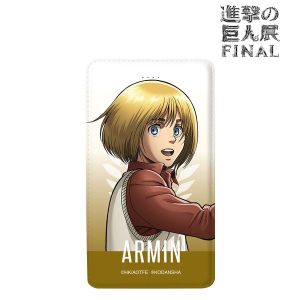 グッズ 進撃の巨人 アルミン モバイルバッテリー 年4月出荷予定分 アルマビアンカ キャラアニ Com