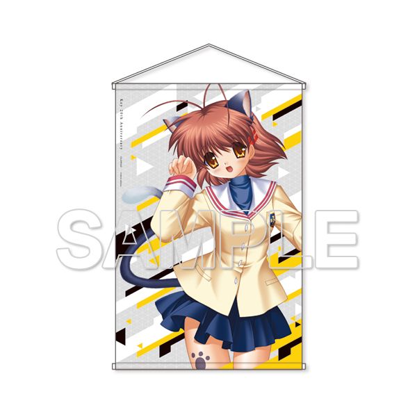 グッズ Key周年記念 電撃g Sマガジン表紙イラスト復刻タペストリー Clannad 年4月出荷予定分 Kadokawa キャラアニ Com