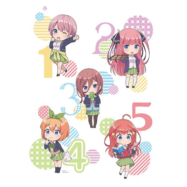 アパレル 五等分の花嫁 フルカラーtシャツ ミニキャラ Lサイズ 年5月出荷予定分 カーテン魂 キャラアニ Com