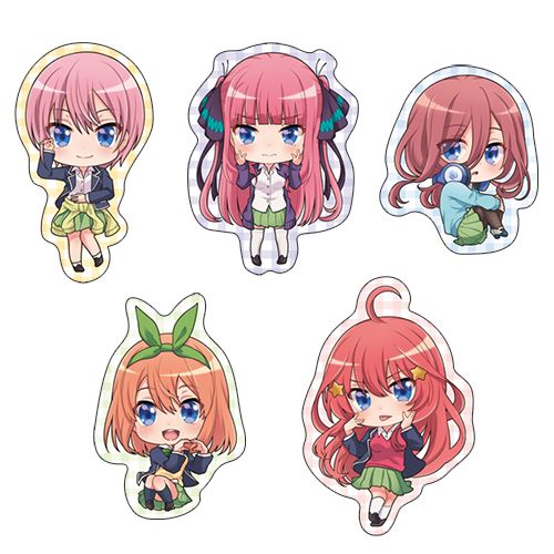 グッズ 五等分の花嫁 フレークシール 年4月出荷予定分 ムービック キャラアニ Com