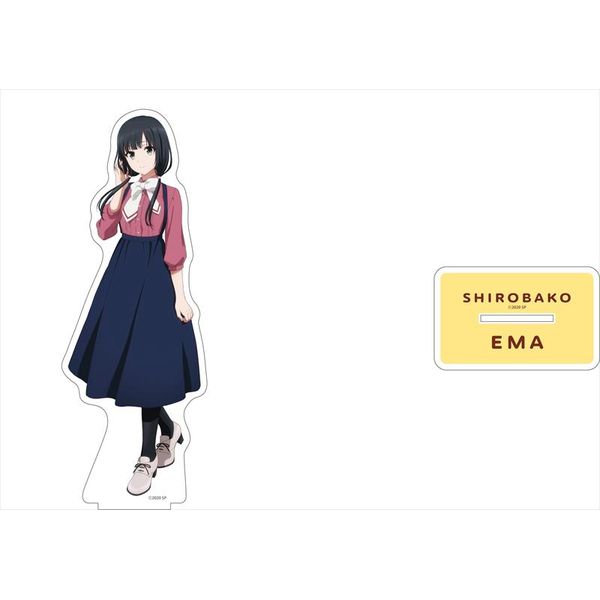 グッズ 劇場版 Shirobako デカアクリルスタンド 安原絵麻 描き下ろしver 年10月出荷予定分 コンテンツシード キャラアニ Com