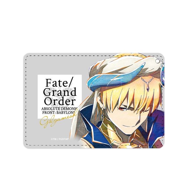 グッズ Fate Grand Order 絶対魔獣戦線バビロニア ギルガメッシュ Ani Art 1ポケットパスケース 21年2月出荷予定分 アルマビアンカ キャラアニ Com