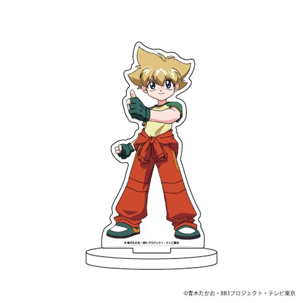 グッズ: 爆転シュート ベイブレード Gレボリューション キャラアクリルフィギュア 04 水原マックス 【2021年4月出荷予定分】:  A3｜キャラアニ.com