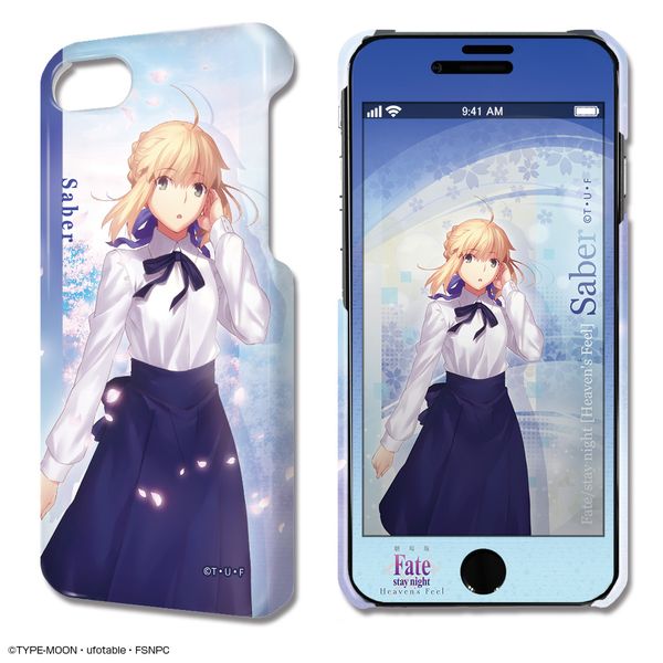 グッズ 劇場版 Fate Stay Night Heaven S Feel Iphone Se 第2世代 8 7 6 6sケース 保護シート デザイン02 セイバー A 21年8月出荷予定分 ライセンスエージェント キャラアニ Com