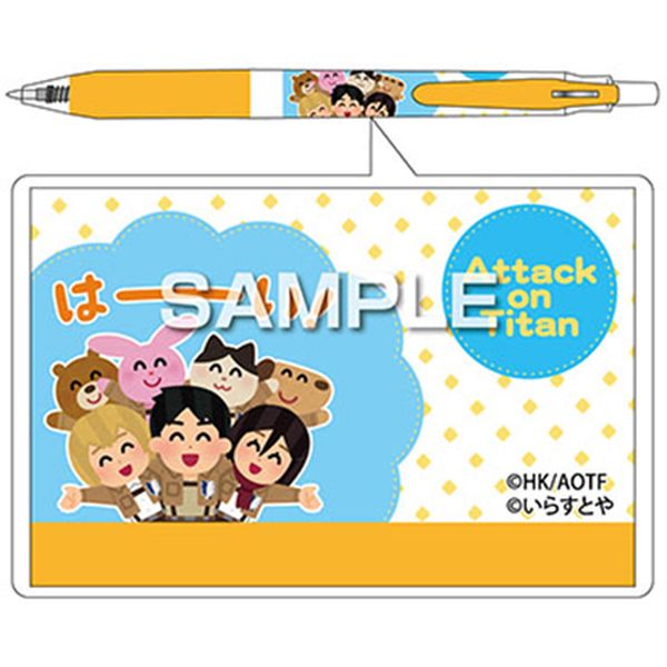 グッズ 進撃の巨人 215 いらすとや サラサボールペン 調査兵団 21年12月出荷予定分 ヒサゴ キャラアニ Com