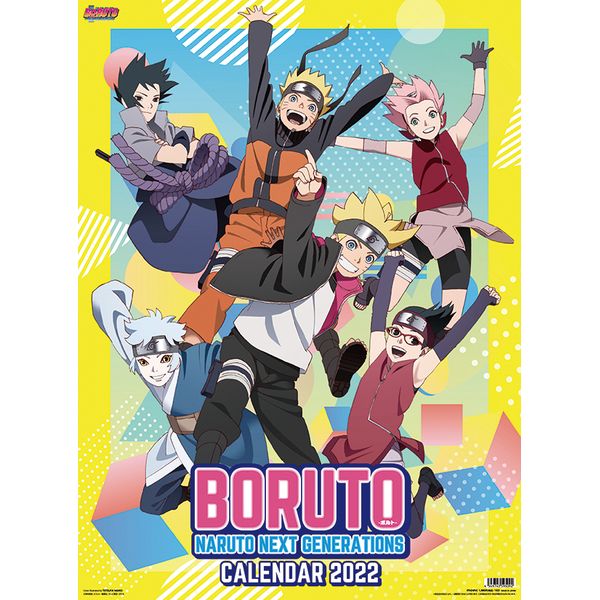 書籍 Boruto ボルト Naruto Next Generations 22年カレンダー Cl 22 0021 エンスカイ キャラアニ Com