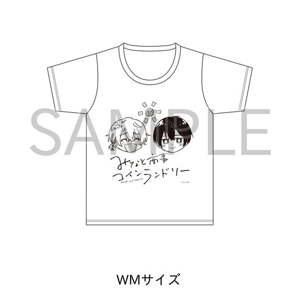 アパレル みなと商事コインランドリー 缶爪さわイラスト Tシャツ サイズ M 二次受注 Kadokawa キャラアニ Com