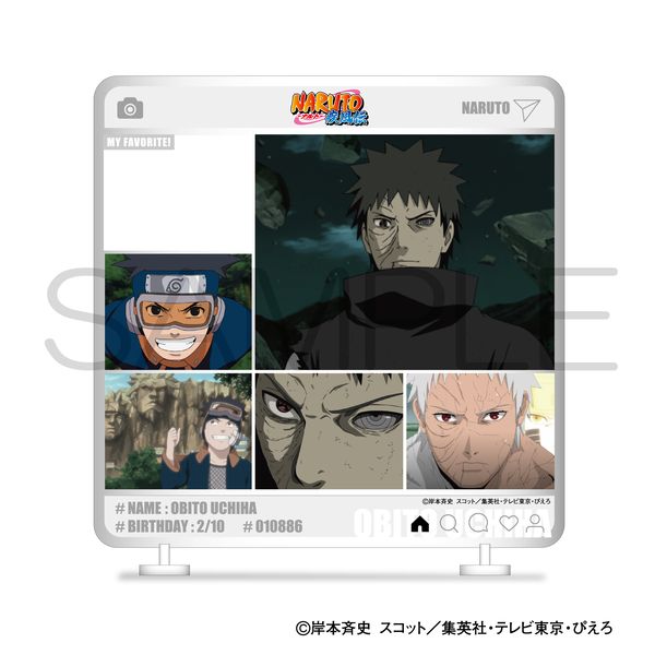 グッズ Naruto ナルト 疾風伝 きゃらinスタンド 青春ver オビト Kadokawa キャラアニ Com