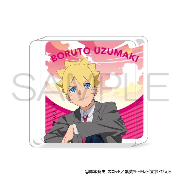 当選品) Naruto ナルト BORUTO サンリオ A賞 アクリルクロック