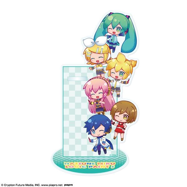 グッズ 初音ミク ロジックペイントs アクリルスタンドペン立て キャラアニ キャラアニ Com